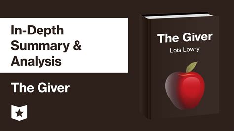 The Giver by Lois Lowry | In-Depth Summary & Analysis - YouTube