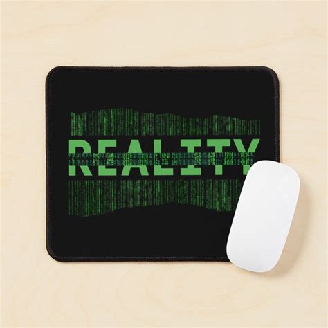 "Reality or matrix?" Mouse Pad for Sale by Fitandstylish | Mouse pad ...