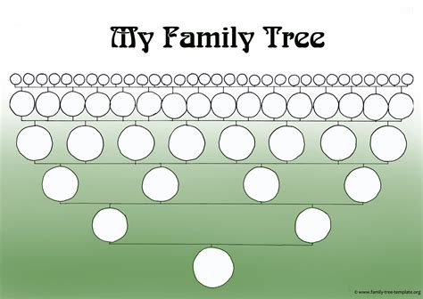 Family Tree Chart Printable