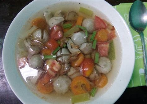 Resep Sup Jamur Merang oleh Dapur Deis - Cookpad