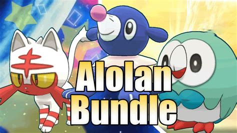 Pokemon Sword and Shield / Shiny Alolan Starter Bundle / - Etsy