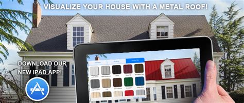 App Helps Visualize a Home with a Metal Roof - Roofing