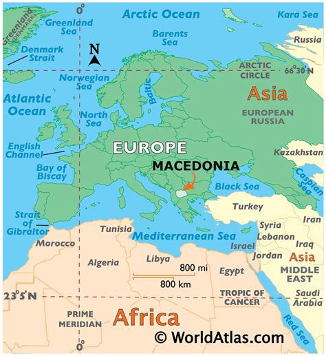 Macedonia Maps & Facts - World Atlas