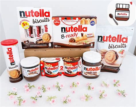 Nutella Snack Box Nutella Treats Box Nutella Snacks | Etsy