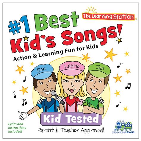 #1 Best Kid's Songs! CD - KIMKUB1900CD | Kimbo Educational | CDs