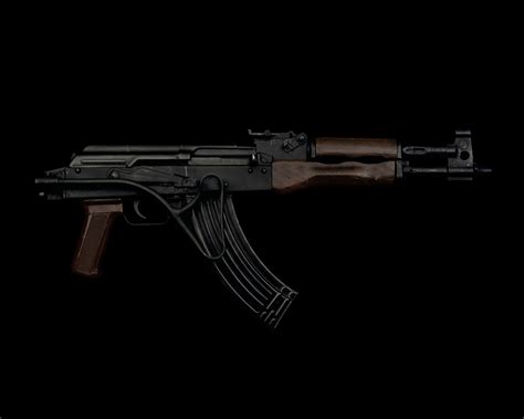 Ak 47 Wallpaper Black