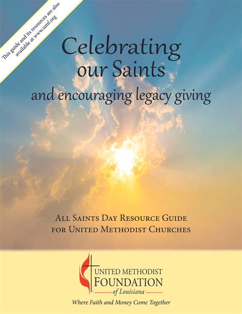 Why Do We Celebrate All Saints Day? — THE UNITED METHODIST FOUNDATION OF LOUISIANA