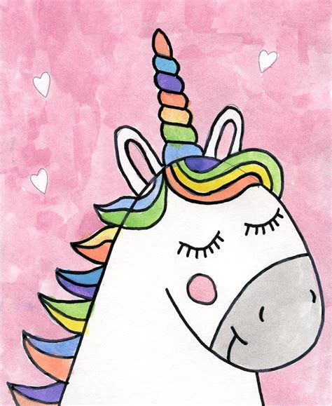 Unicorn Drawing Printable