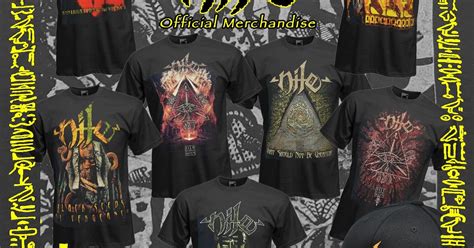 Officially Licensed Nile Merchandise | Nile Death Metal Band