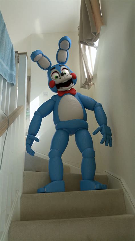 Toy Bonnie in REAL LIFE!! by TickTockGJ on DeviantArt