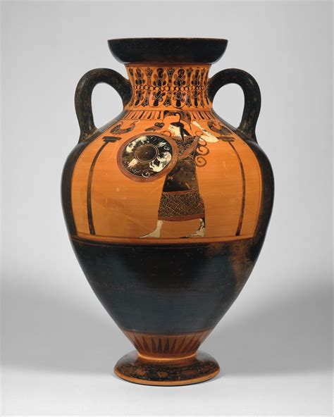 Terracotta neck-amphora of Panathenaic shape – bill toole