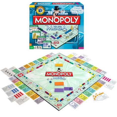 Winning Moves Games Monopoly The Mega Edition Board Game, 1 ct - Harris ...