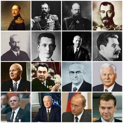 Famous Russian Political Leaders - Times Of Election