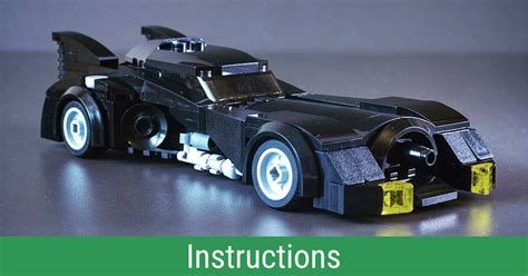 How to build a LEGO Batmobile from Tim Burton's 1989 Batman Movie ...