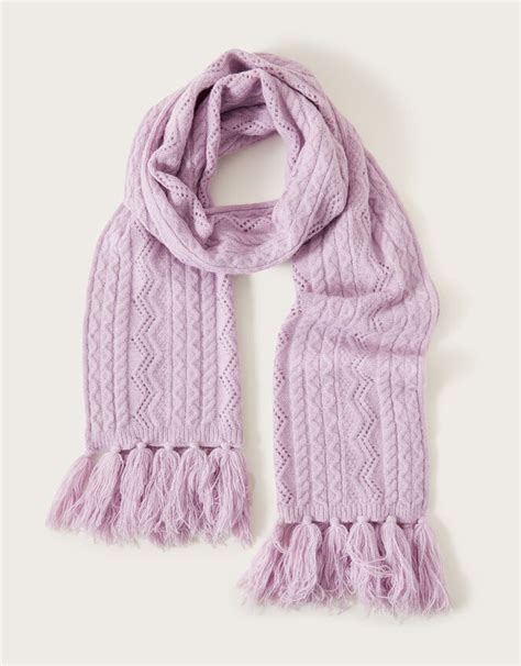 Cable Knit Scarf