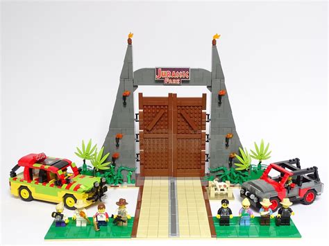 Jurassic Park Gate 3d Model