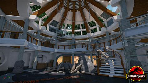 Jurassic park visitor centre interior image - ModDB