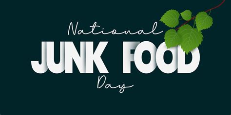 National Junk Food Day illustration. Junk Food Day Poster, July 21. Important day 26383590 ...