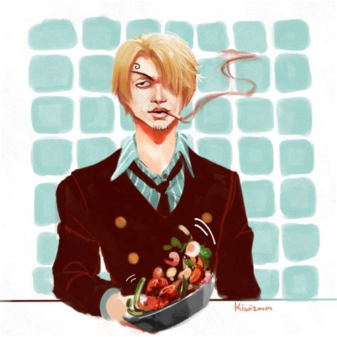 Sanji Cooking by Kiwizoom on Newgrounds