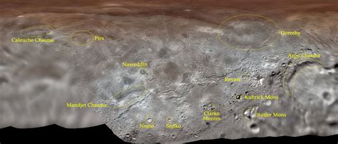 Pluto's Moon Charon Gets First Official Feature Names