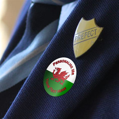 144 Welsh Dragon Flag Themed Personalised Teacher Reward Stickers - Large - Sticker Stocker