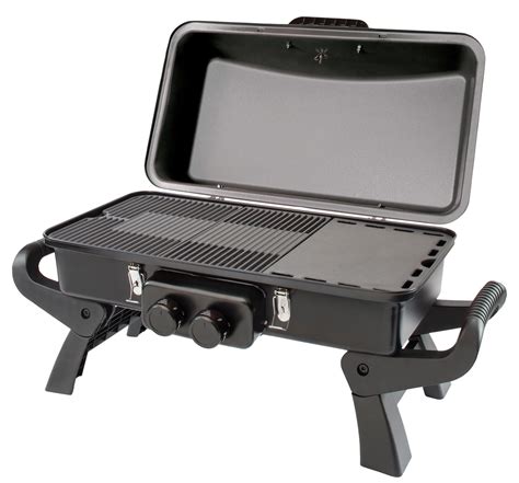 Gasmate Adventurer Deluxe 2 Two Burner Portable BBQ | Kiwi Camping NZ