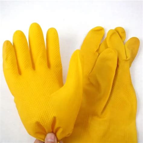 laboratory gloves ,lab tools, latex rubber thick gloves, acid and alkali resistant gloves-in ...