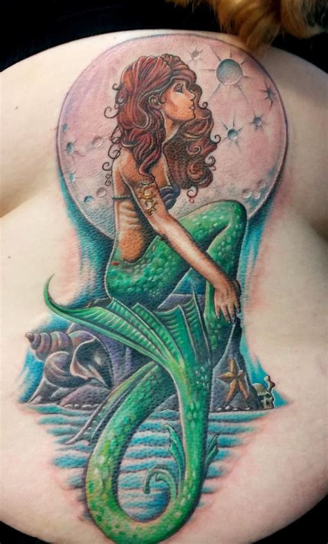 72 Beautiful Mermaid Tattoos Design - Mens Craze