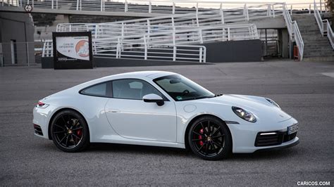 2020 Porsche 911 4S (Color: Carrara White Metallic) | Side