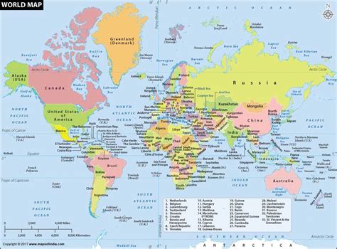 Clickable World Map