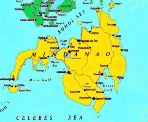 Mindanao Map