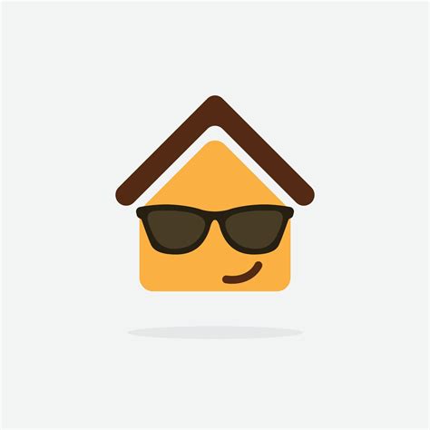 House Vector Icon. House Emoji. Funny House Icon. 5726167 Vector Art at Vecteezy