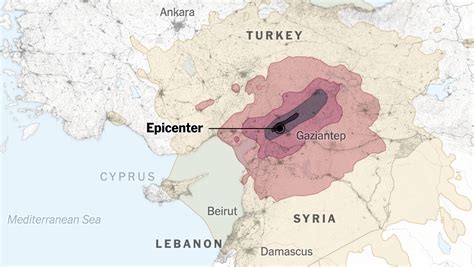 Dawn Aguilar Berita: Turkey Earthquake 2023 Epicenter Map