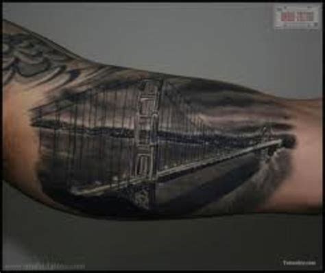 Bridge Tattoos And Meanings; Bridge Tattoo Ideas And Bridge Tattoo ...