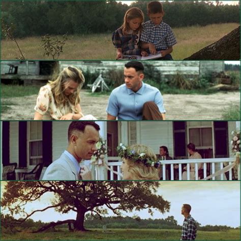 Forrest at Jenny's grave ('Forrest Gump' - 1994) "You died on a Saturday morning. And I had you ...