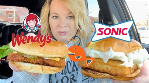 Sonic and Wendy’s Fish Sandwich Review - #6 & #7 of the Fast Food Fish Sandwich Season in 2023 ...