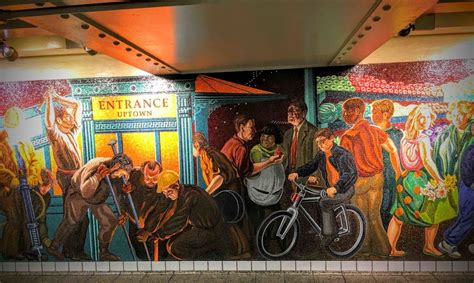 THE WELCOME BLOG | New York's Subway Stations Art Galleries on the go