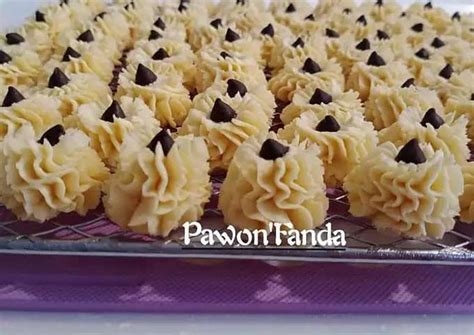 17 Resep Kue Kering 3 Bahan, Tanpa Oven, Mixer dengan Takaran Sendok ...