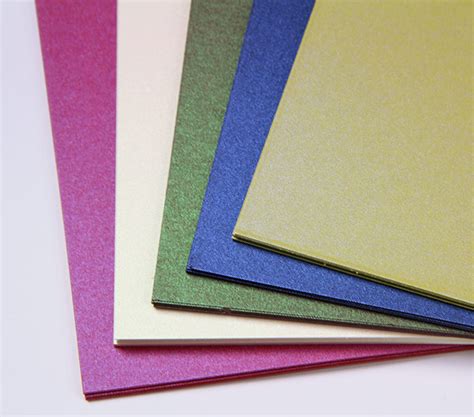 Metallic Card Stock Paper - Pearlescent & Shimmer Paper