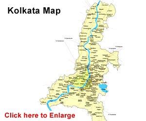 Kolkata Map - Kolkata India Map, Map of Calcutta West Bengal