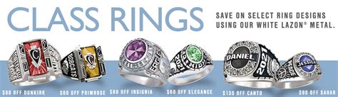 Class Rings, High School Class Rings | Joy Jewelers