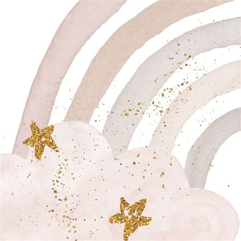 Glitter Rainbow Wall Decal - Buy Online Or Call (03) 8774 2139