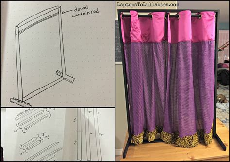 DIY stage backdrop for our little performer – Heather's Handmade Life