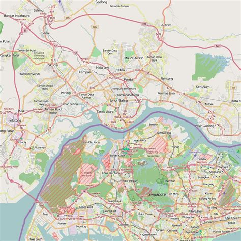 Large Johor Bahru Maps for Free Download and Print | High-Resolution and Detailed Maps