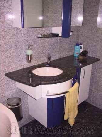 Blue Pearl Granite Bathroom Top from Netherlands - StoneContact.com