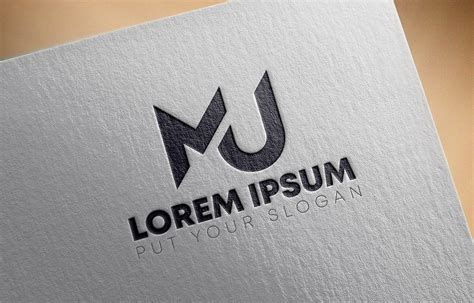 MJ logo demo on Behance