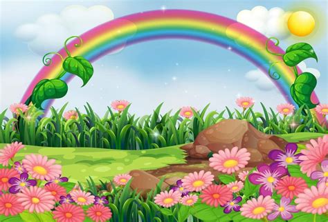 Garden Cartoon Wallpapers - Wallpaper Cave