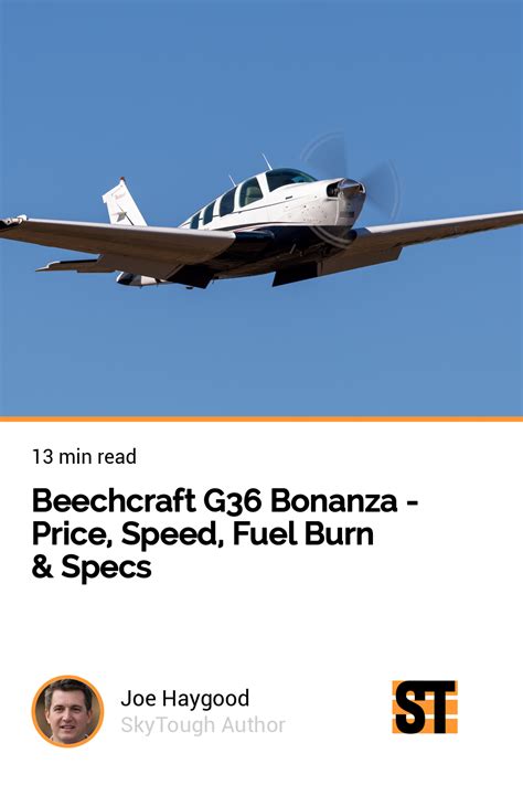 Beechcraft G36 Bonanza: Performance, Features & Specs