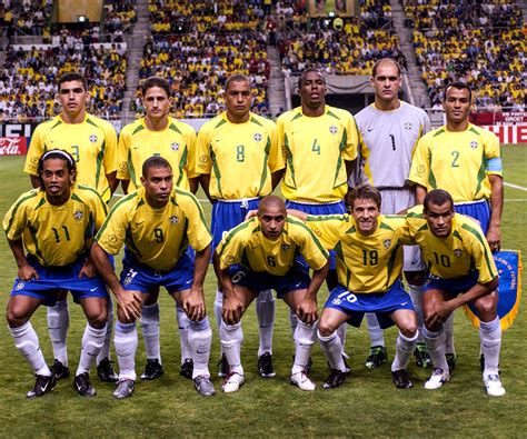 Optus Sport - World Cup Team Photo: Brazil 2002.