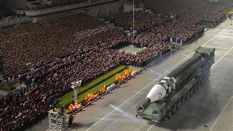 North Korea Holds Military Parade With Nuclear Threat - The New York Times